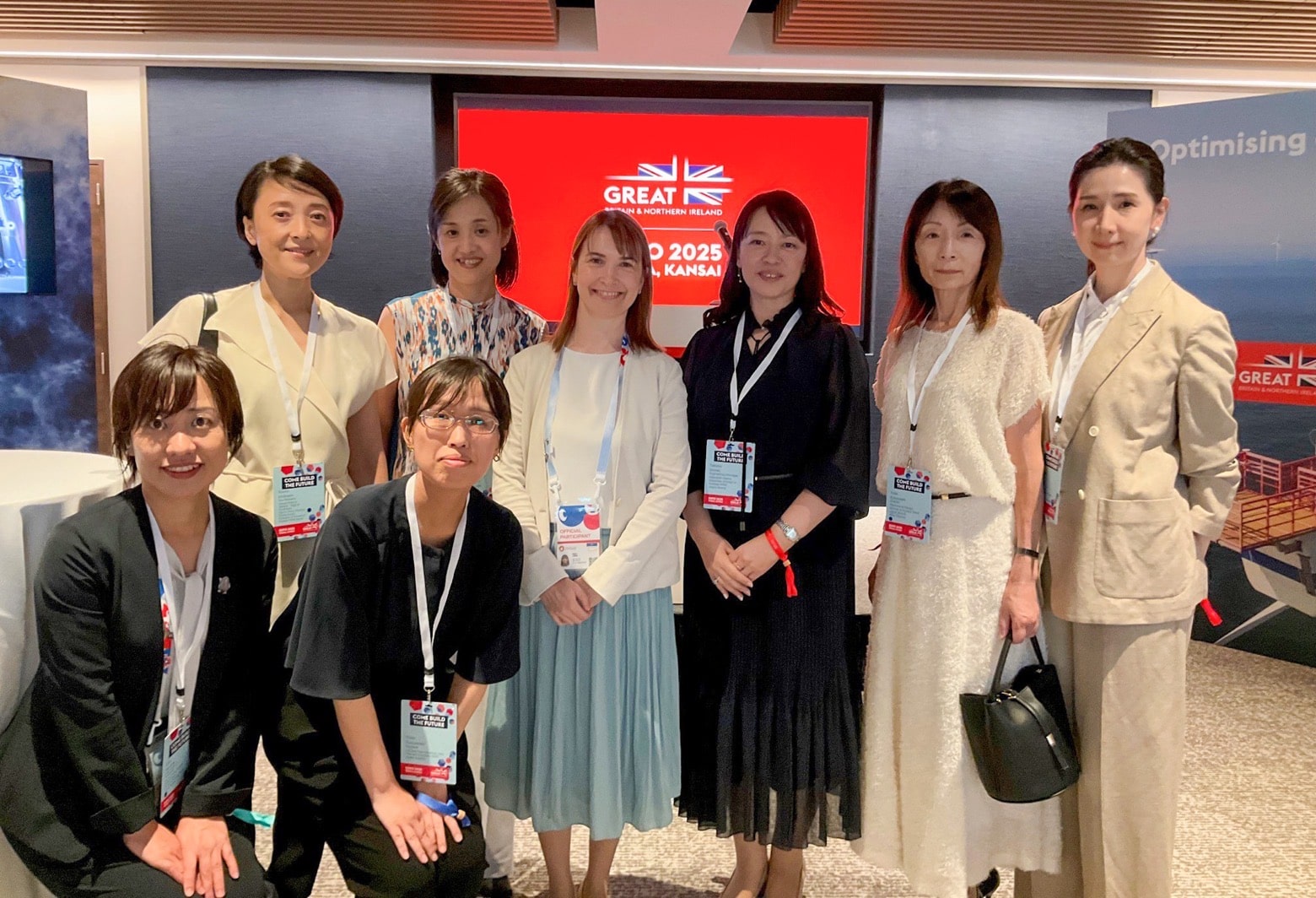 大阪・関西万博 英国パビリオンのレセプションに出席